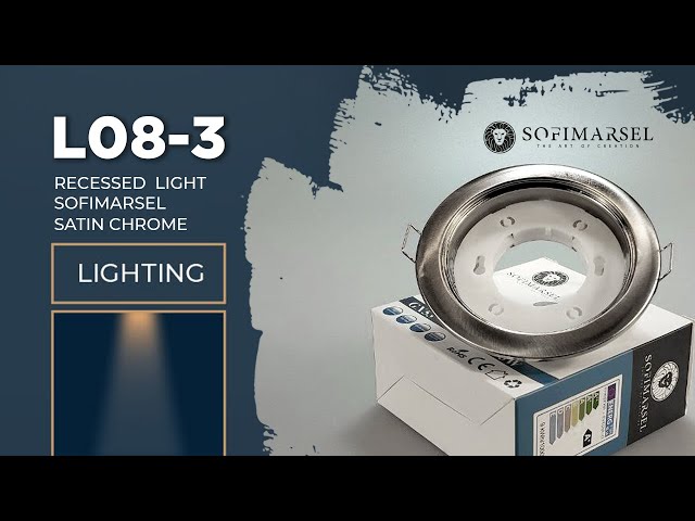 L08-3 СВЕТИЛЬНИК ВСТРАИВАЕМЫЙ